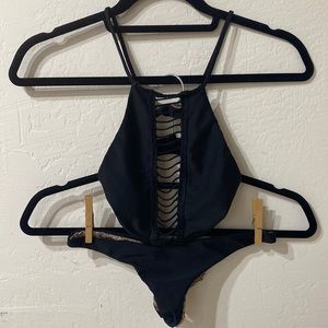 Acacia black vintage set